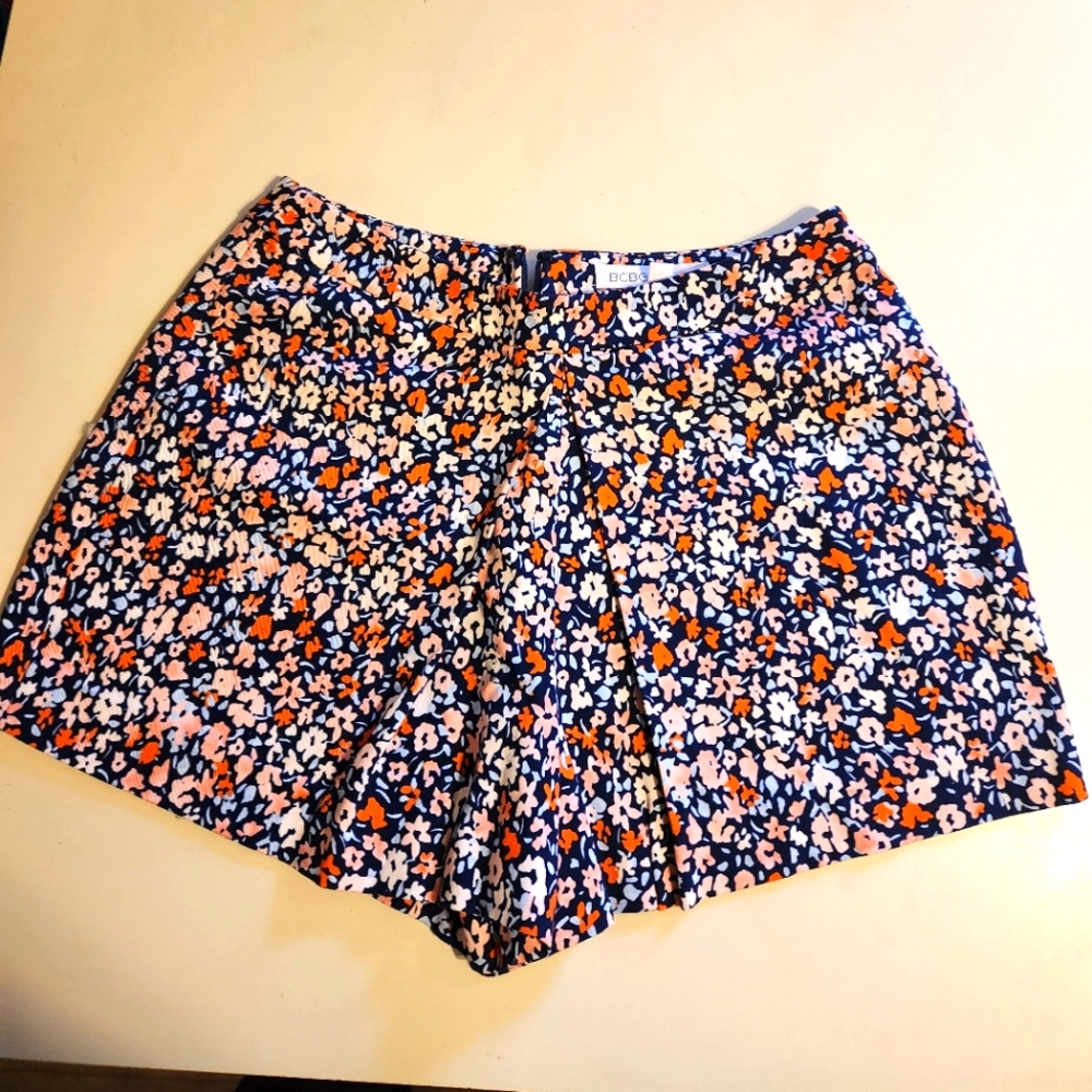 Women's BCBG Flower Pattern Shorts